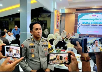 Polres Tanah Bumbu Sediakan Internet Starlink di Posko Tamunih Atasi Wilayah Blank Spot