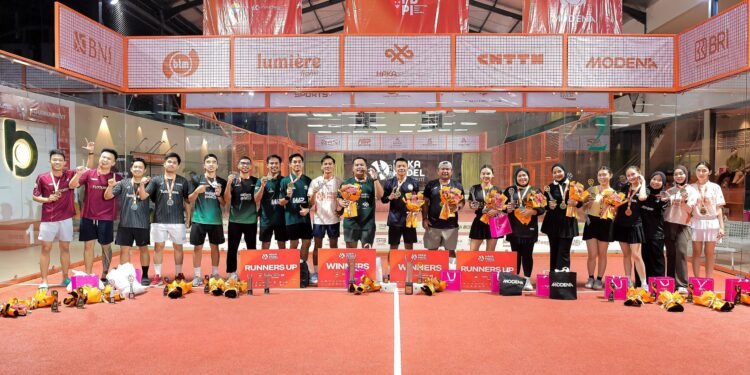 HAKA Padel 2026 Dongkrak Popularitas Padel di Kalsel, Peserta Membludak hingga Luar Daerah