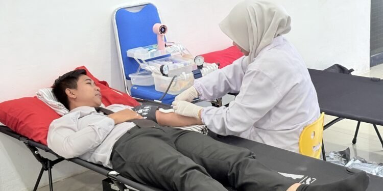 Lapas dan Imigrasi Batulicin Gelar Donor Darah Peringati HUT RI ke-81