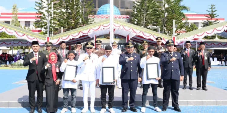 HUT RI ke-81, Tiga Warga Binaan Lapas Batulicin Langsung Bebas