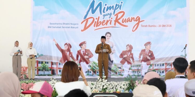 Bupati Tanah Bumbu Apresiasi Program Literasi Keuangan BNI Sahabat Sekolah Rakyat