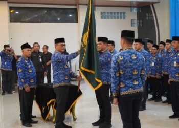 Pengukuhan KORPRI Kotabaru, Kepala BKN RI Tekankan Pelayanan Digital dan Promosi Potensi Daerah