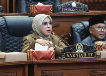 RDP Memanas, Hj Sarniah Minta Warga dan Pemerintah Desa Dadap Kusan Raya Tidak Terbawa Emosi