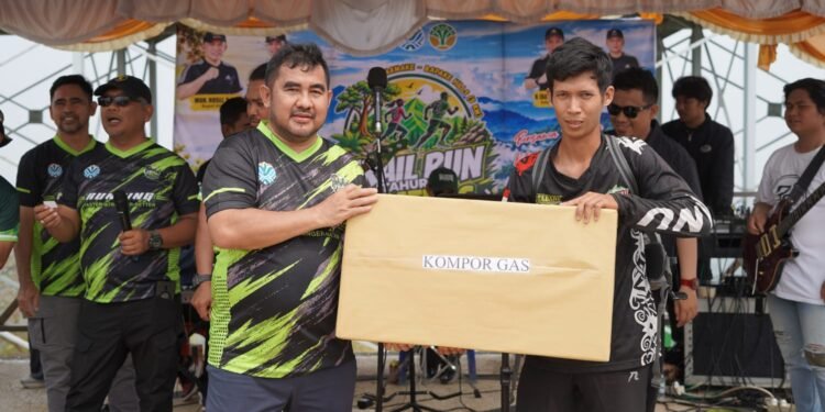 Trail Run Tahura Sebatung Diikuti 300 Peserta,Pemkab Kotabaru Promosikan Wisata Alam Mamake