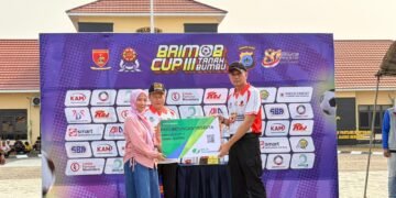 BPJS Ketenagakerjaan Batulicin Lindungi 586 Peserta Turnamen Brimob Cup III Tanah Bumbu
