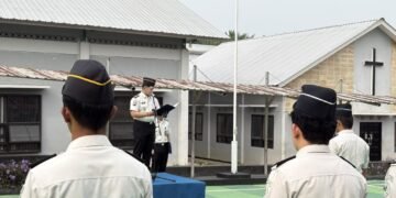 Upacara Sumpah Pemuda di Lapas Batulicin, Warga Binaan Diajak Maknai Persatuan